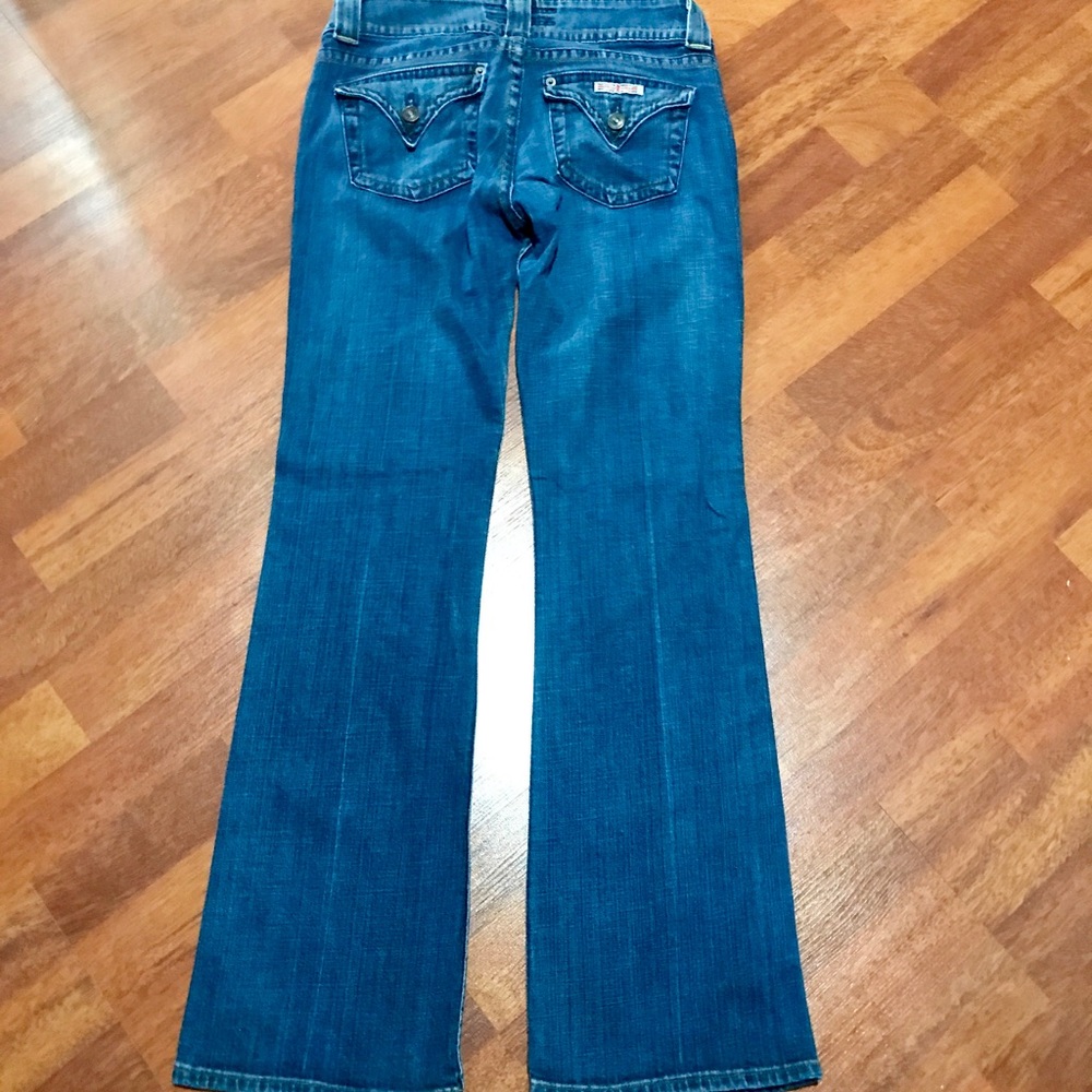 Hudson jeans SZ 28 flap back pockets bootcut flare